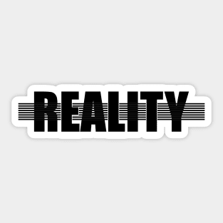 Reality Sticker